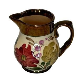 VTG 1940's Harvest Ware Wade England SMALL Pitcher Creamer, EUC